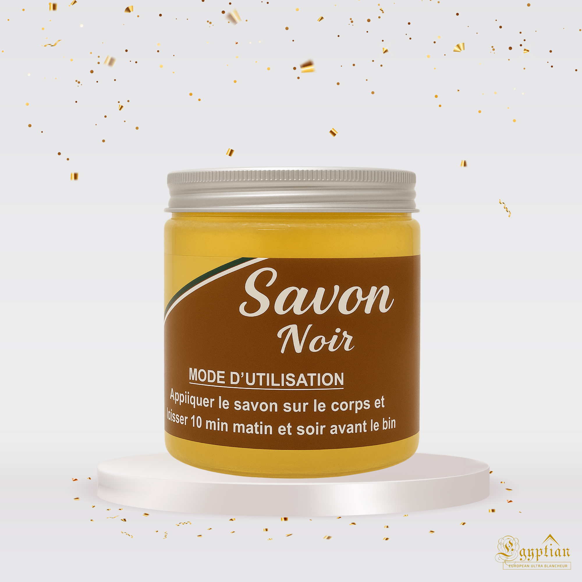 Savon noir au citron (éclaircissant) NIGERIA - 500g