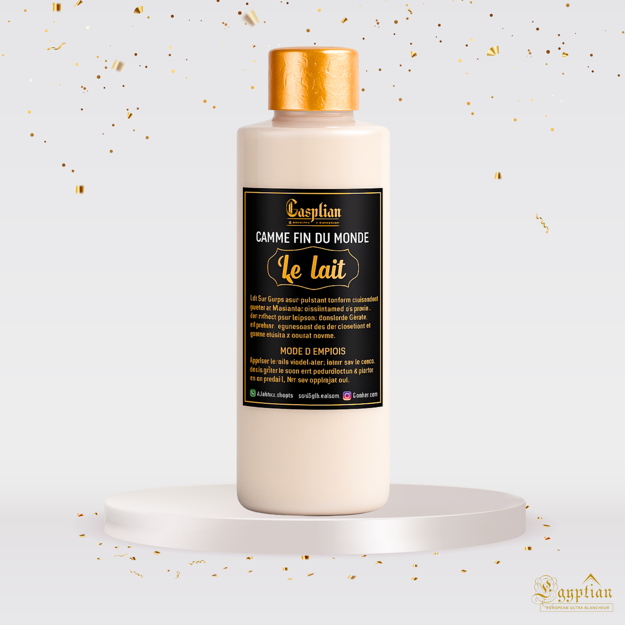 Lait Ultra Blanchissant – Gamme Fin du Monde