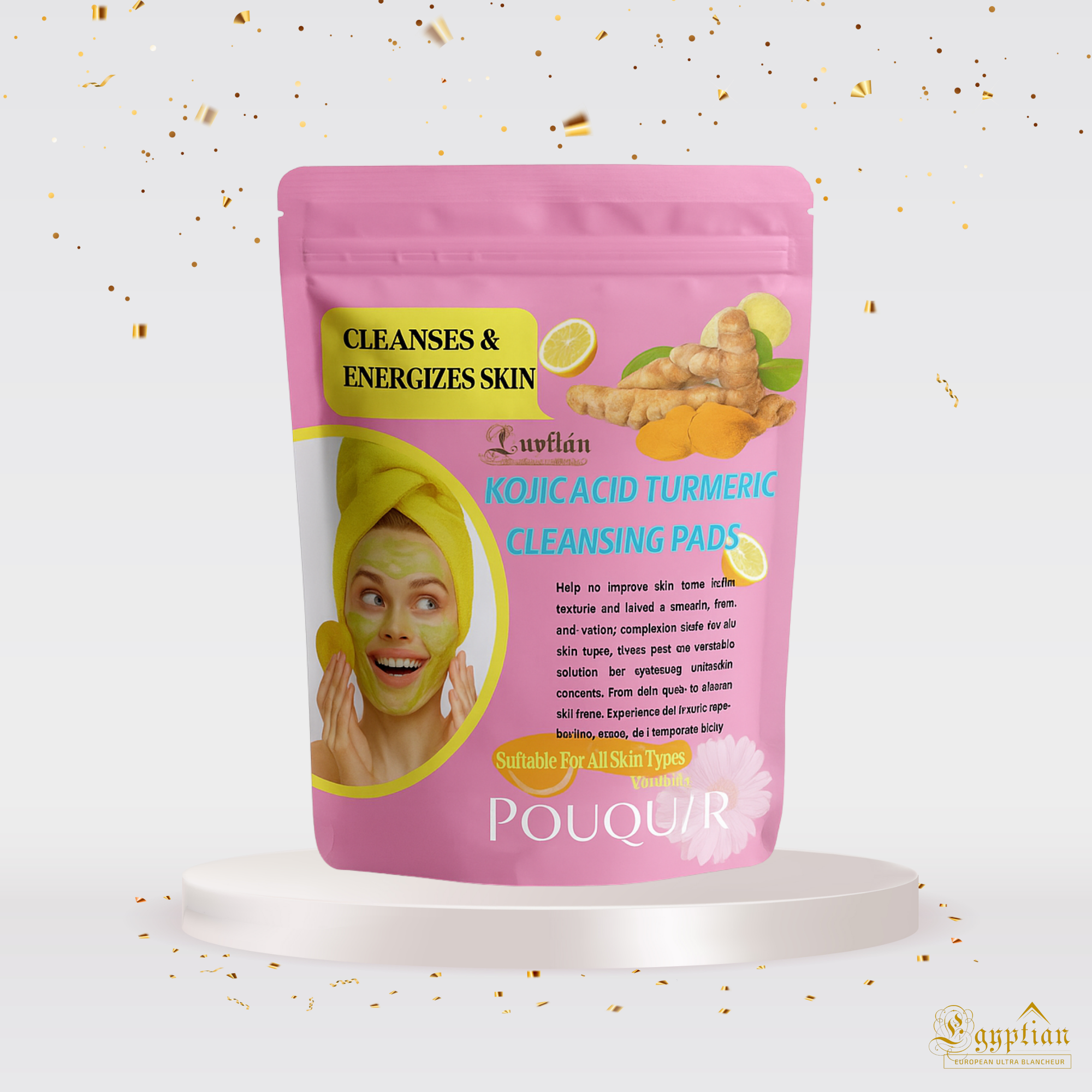 Masque au curcuma (pads)