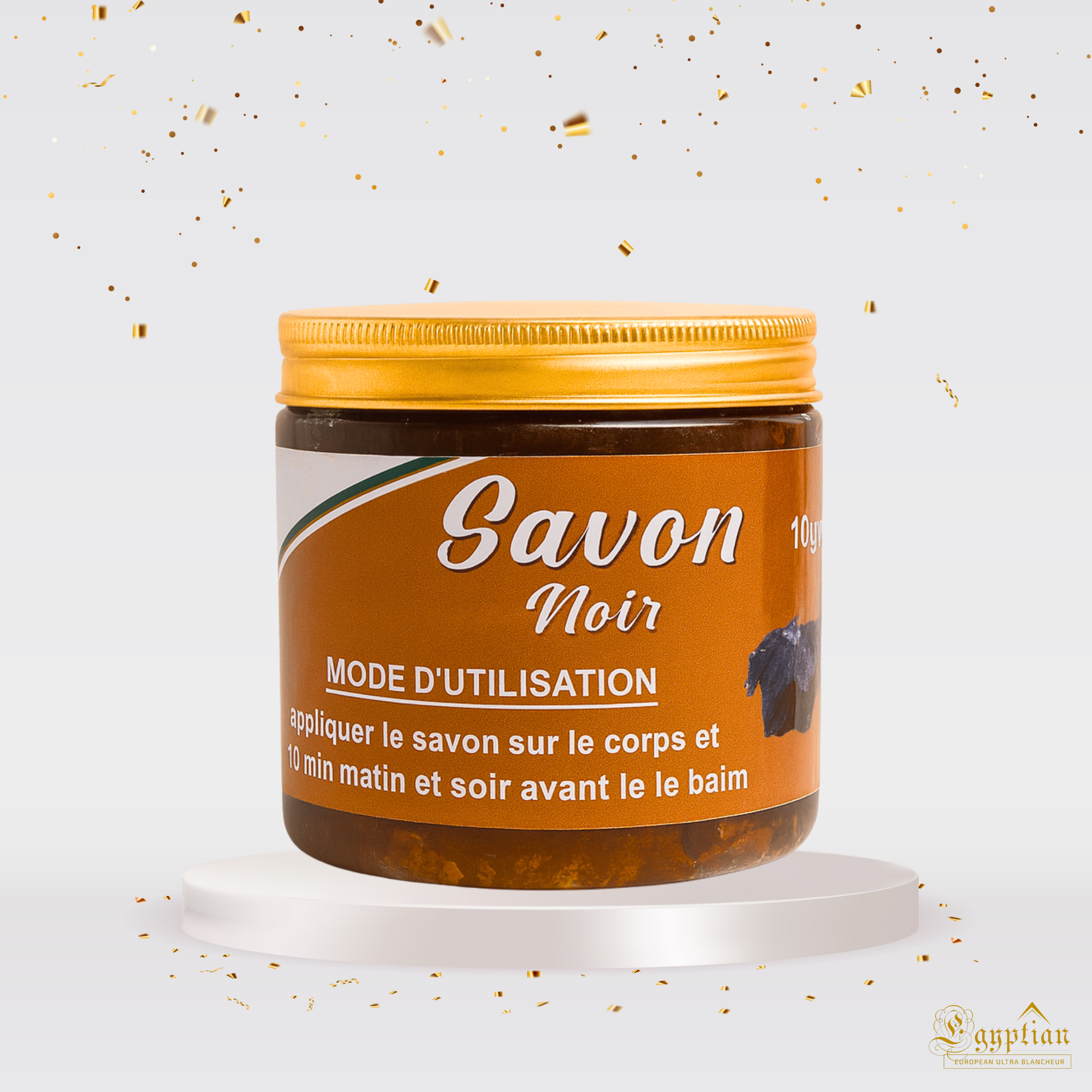 Savon Noir Éclaircissant – Gamme Fin du Monde