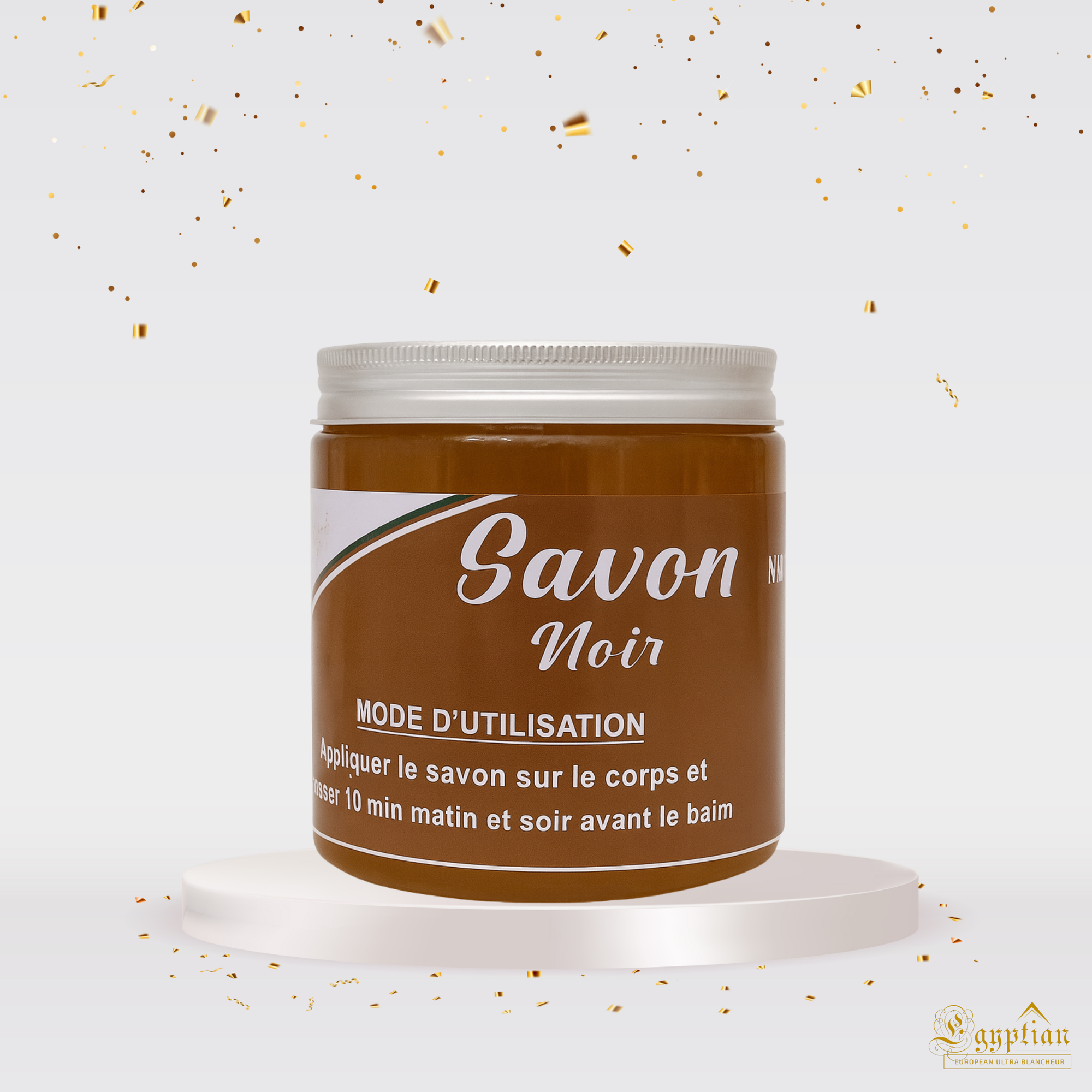 Savon noir au citron (non éclaircissant) NIGERIA - 500g