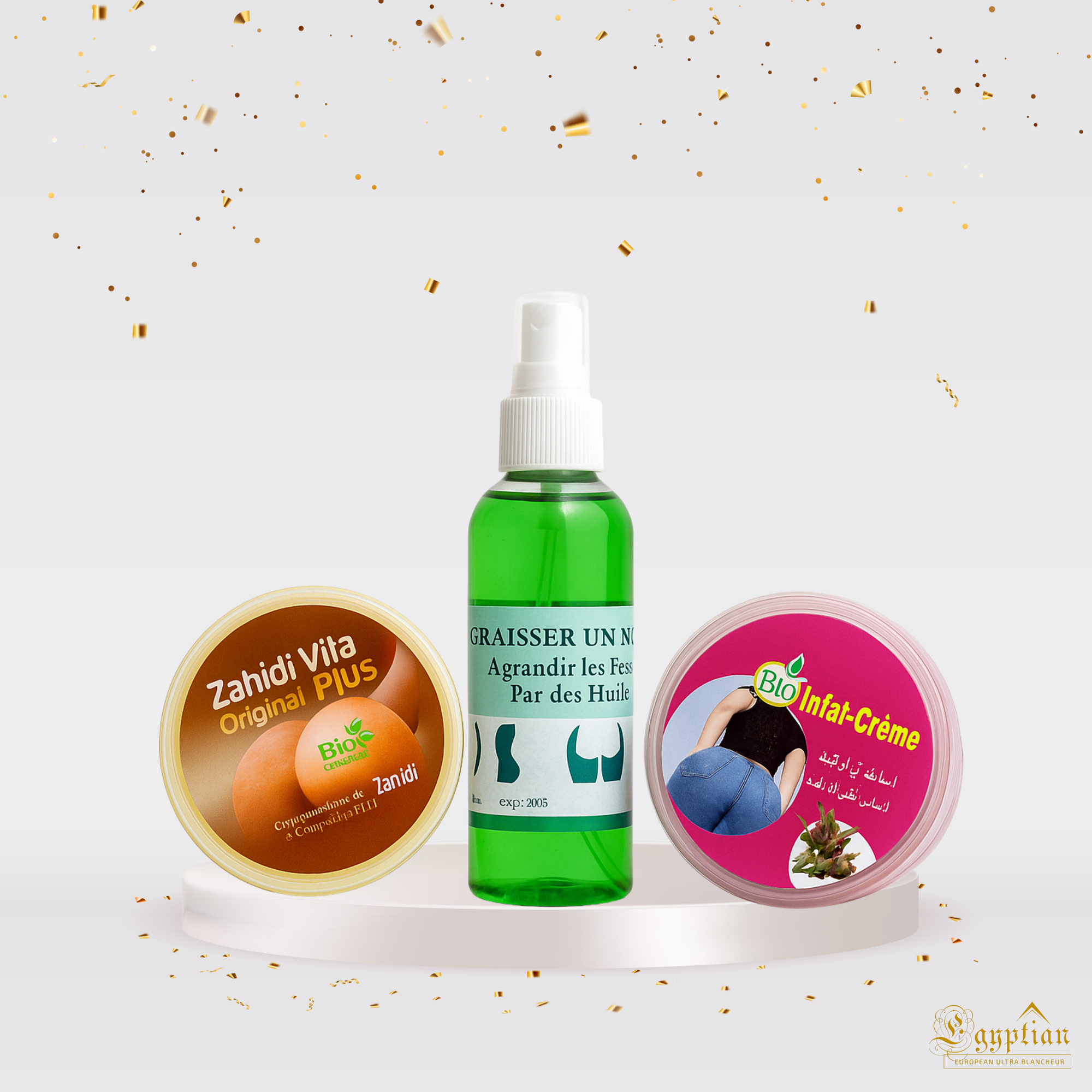 Kit Fesses – Double Crème Booster + Huile Galbante