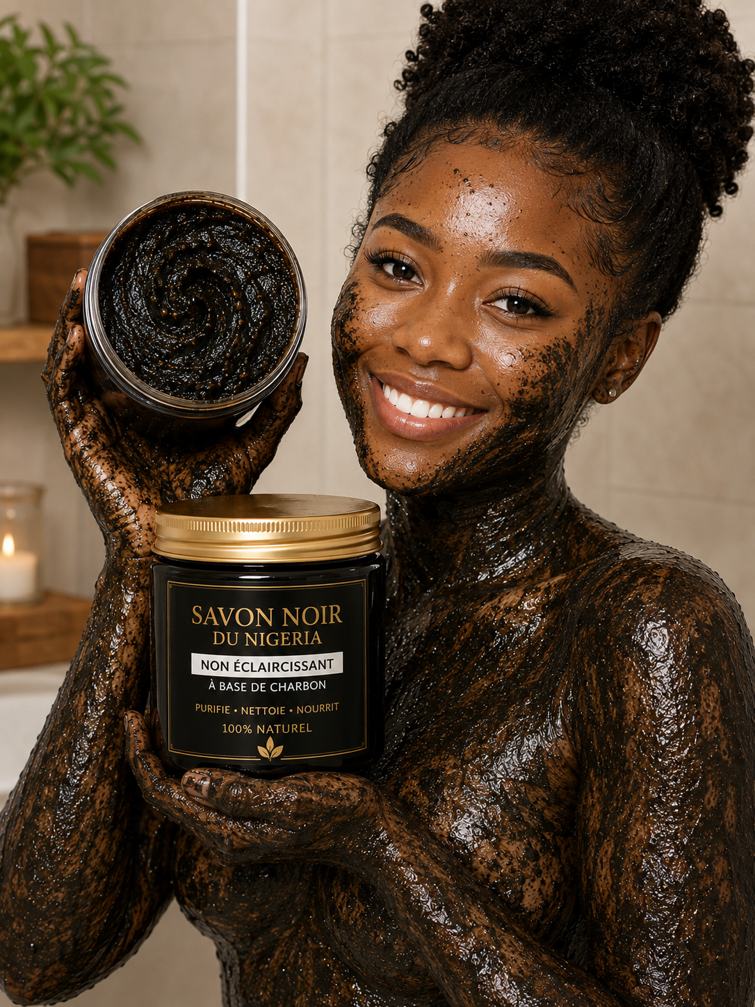 Savon noir NIGERIA - 500g