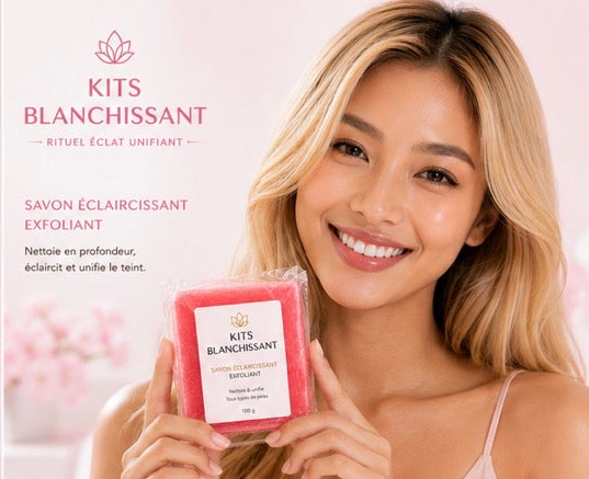 Savon visage - Kit Blanchissant
