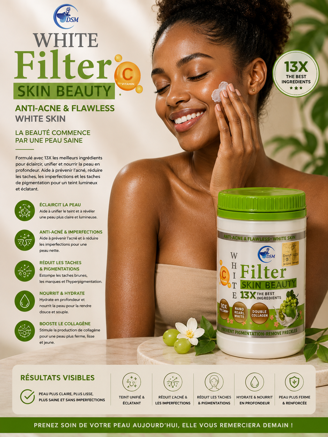 Filter Skin Beauty – Peau parfaite, effet filtre garanti