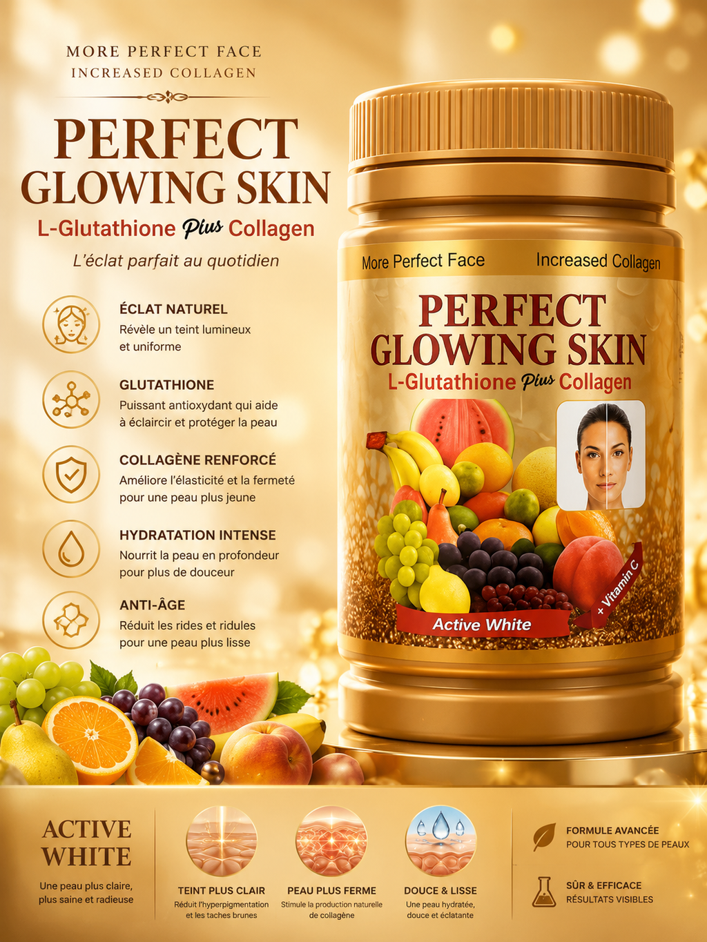 Perfect Glowing Skin – Lumière, perfection naturelle