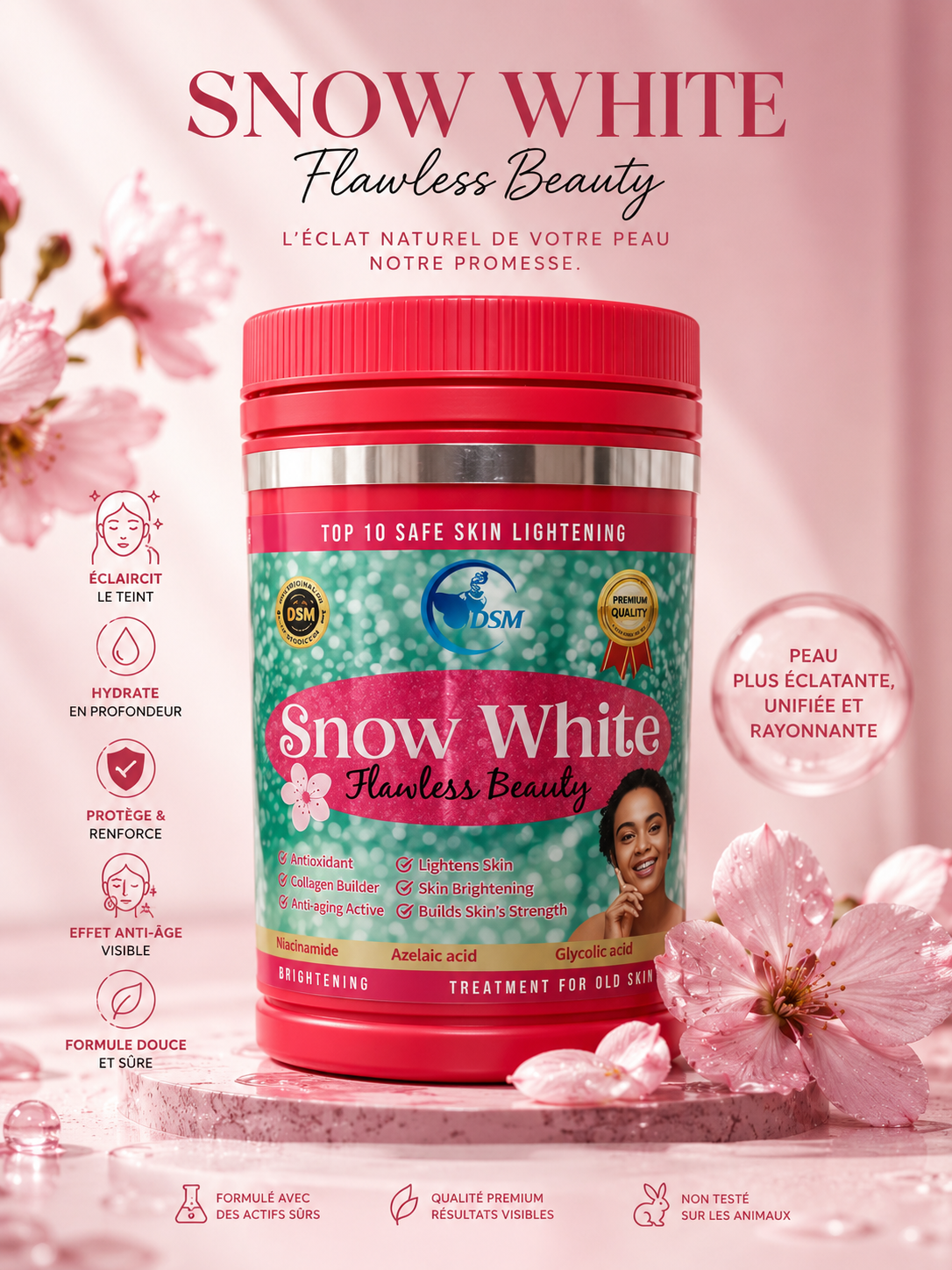 Snow White – Éclat, Fermeté & Jeunesse