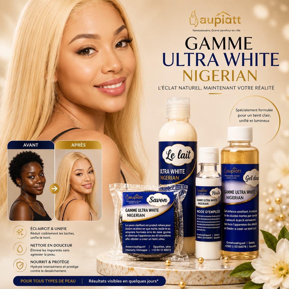 Gamme Métisse - Ultra White Nigérian