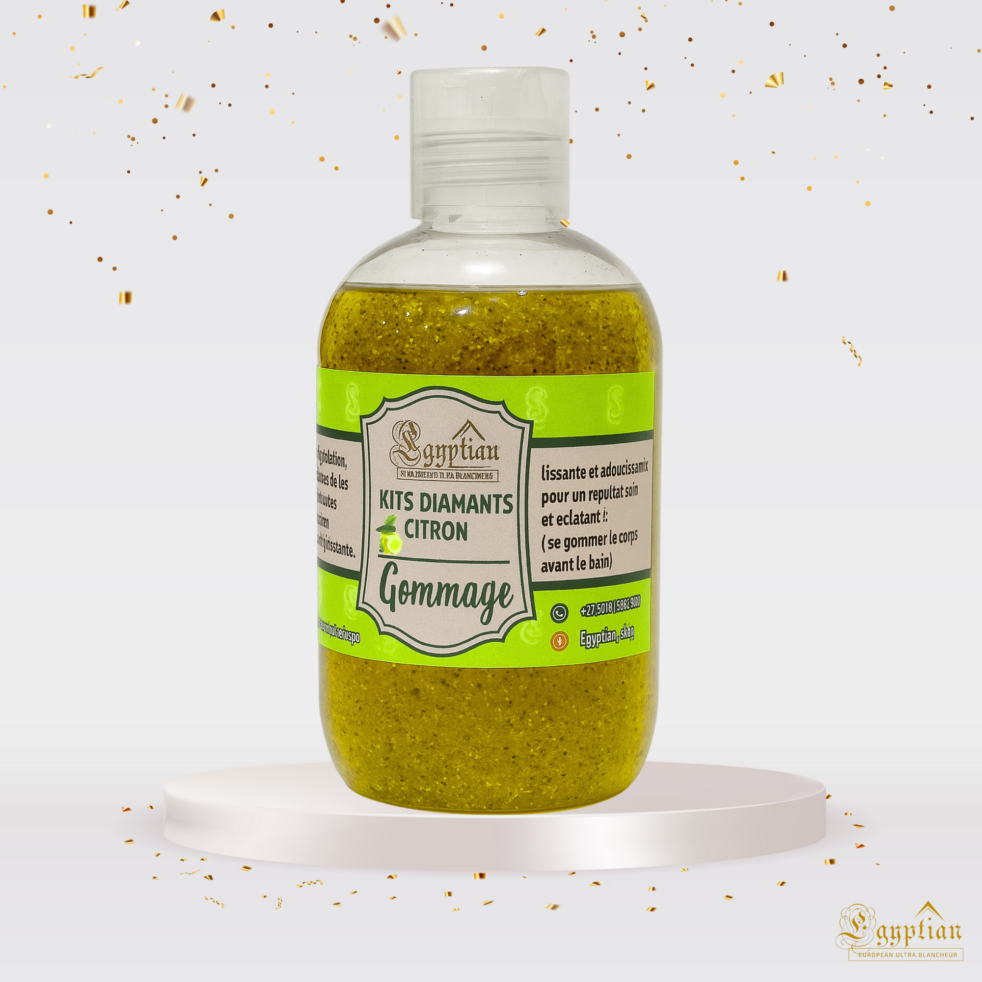 Gommage Non Eclaircissant - Kit Diamant Citron